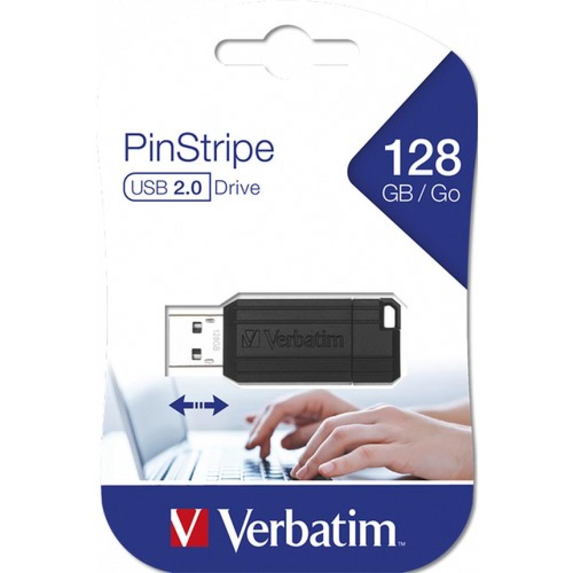 Verbatim PinStripe 49071 128 GB Flash Bellek