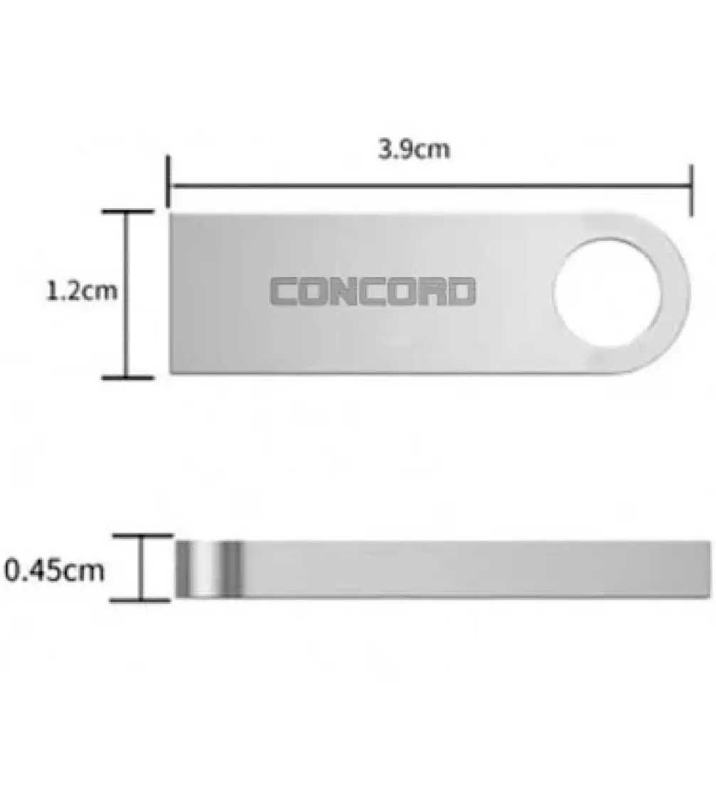 Concord 16GB Cruzer Fit Flash Mini Lite Micro 2.0 USB Bellek Drive