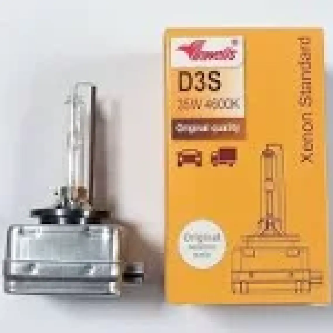 Inwells Xenon (Zenon) Ampulü D3S 4600K