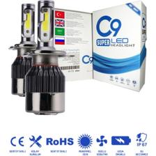 C9 Ultra Beyaz LED Xenon Soğutuculu Far Ampulü 9400 Lümen 6000K 9005