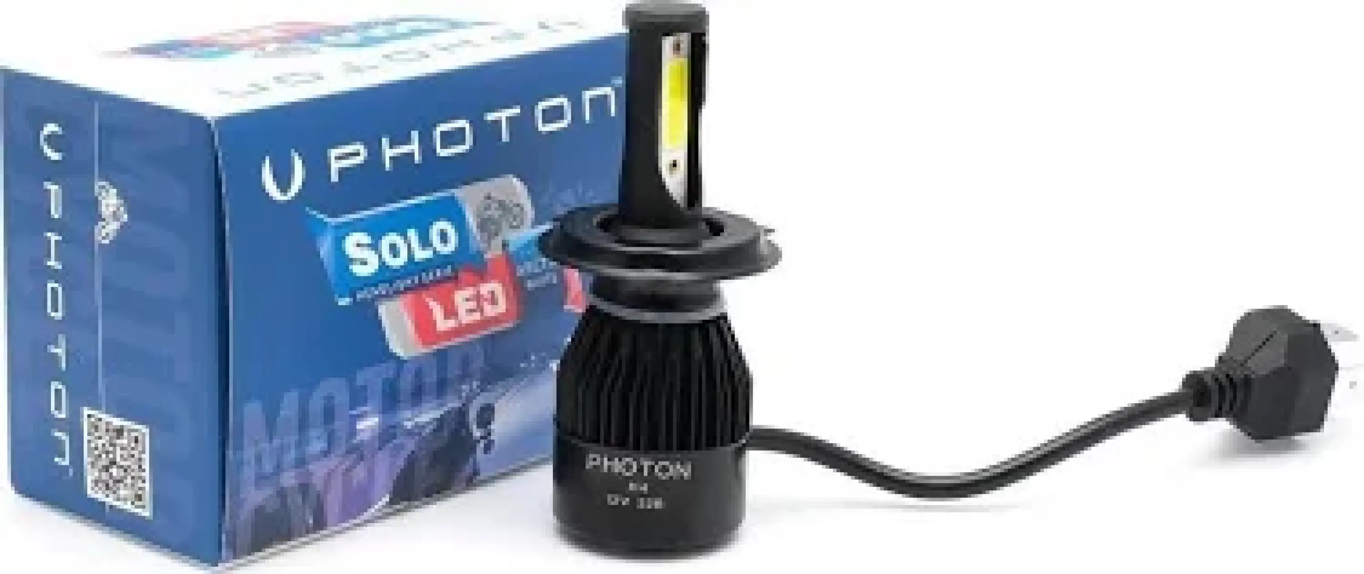 Photon Solo H4 Motosiklet LED 12V (Tekli)