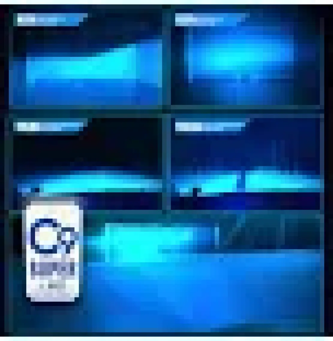 C9 Ultra Buz Mavi LED Xenon Soğutuculu Far Ampulü 9400 Lümen 10000K 9006