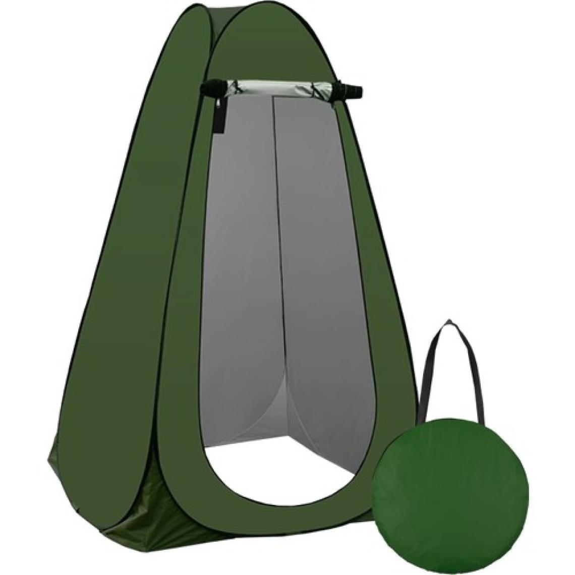 Black Island Otomatik Kamp Çadırı -Kabin Çadır - Duş / Giyinme / Kamp Tuvalet Çadırı - 120X120X190