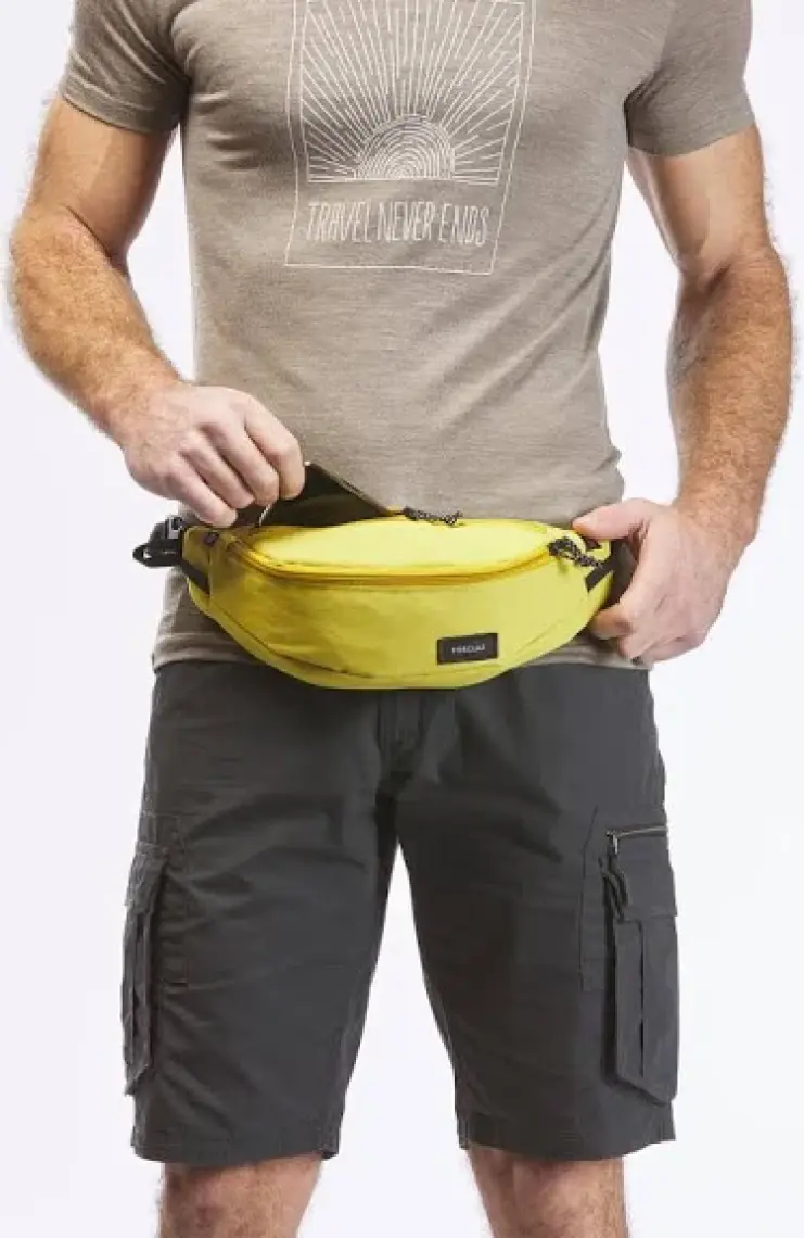 Decathlon Forclaz Bel Çantası - 2 L - Siyah - Travel