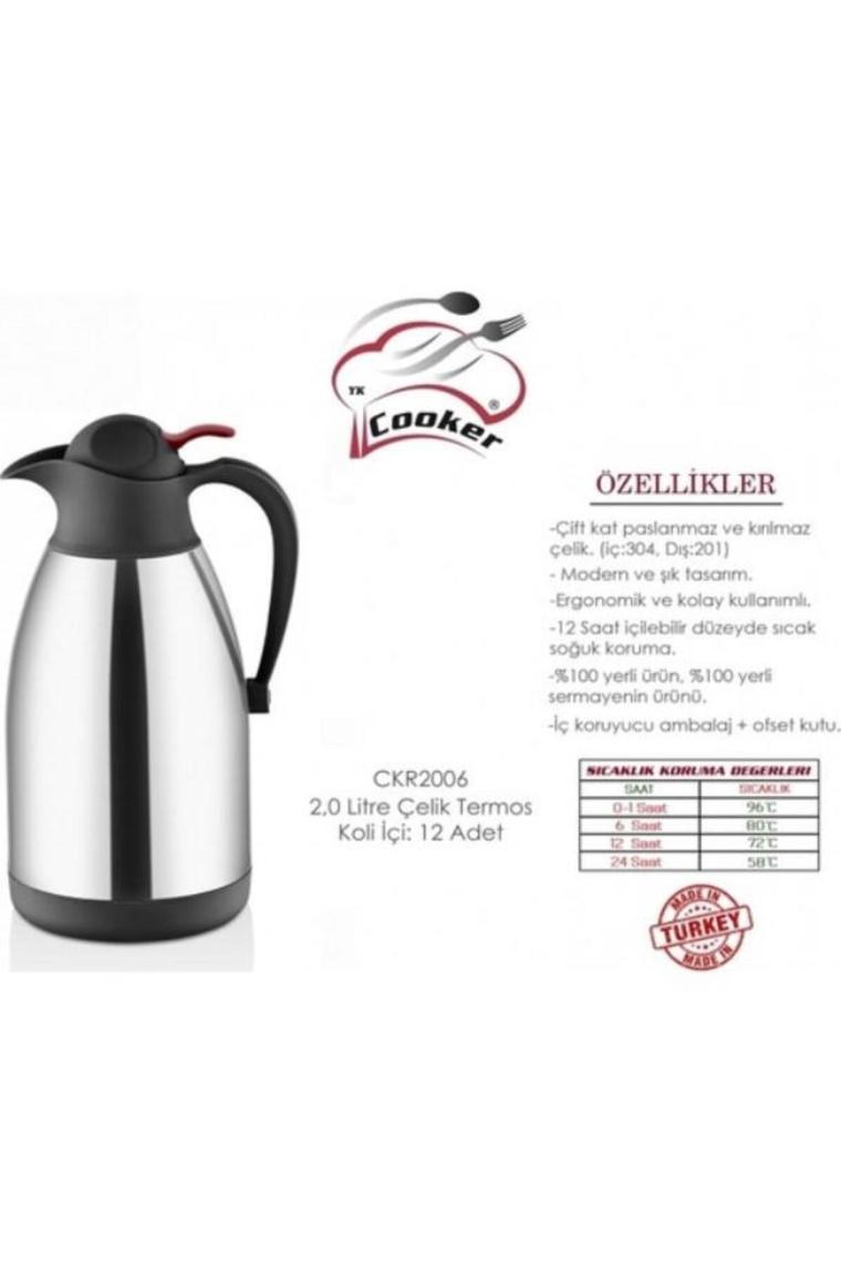 Cooker Çelik Termos 2 Lt CKR2006