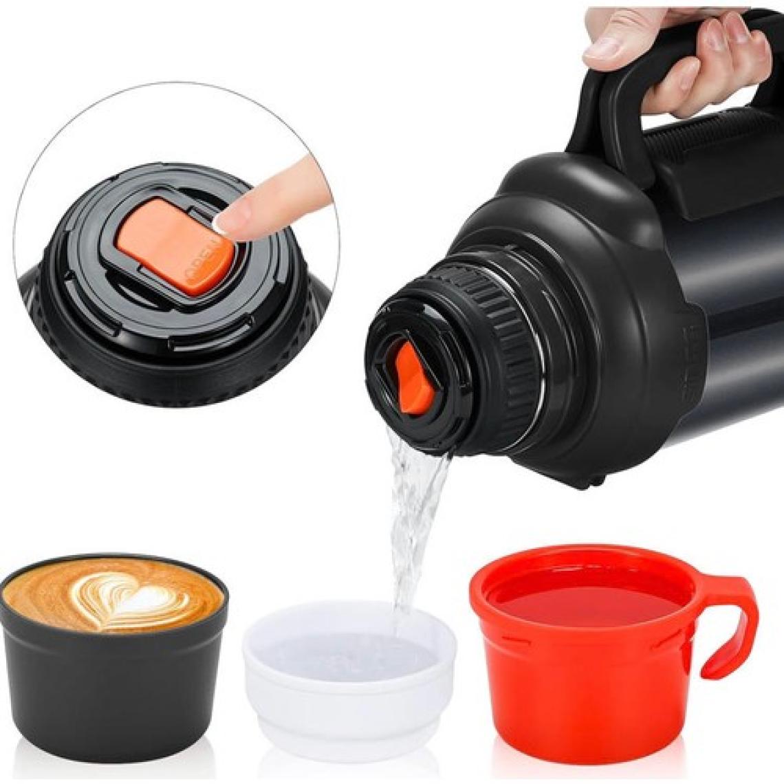 Dofrise Paslanmaz Çelik 4 Litre Büyük Boy Termos 48 Saate Kadar Yalıtımlı