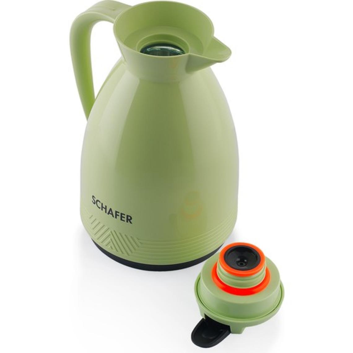 Schafer Kitchenhouse Cam Termos Yeşil 1 lt