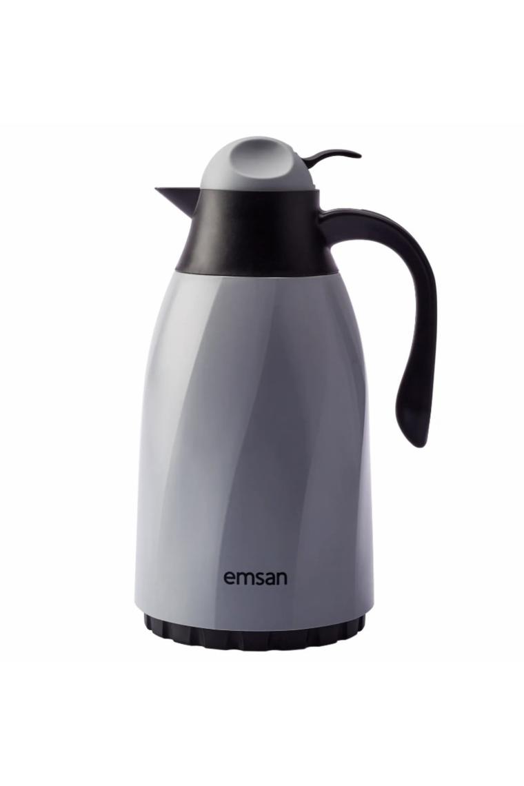 Emsan Sırça Termos 1.3 Litre Gri
