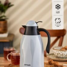 Emsan Sırça Termos 1.3 Litre Gri
