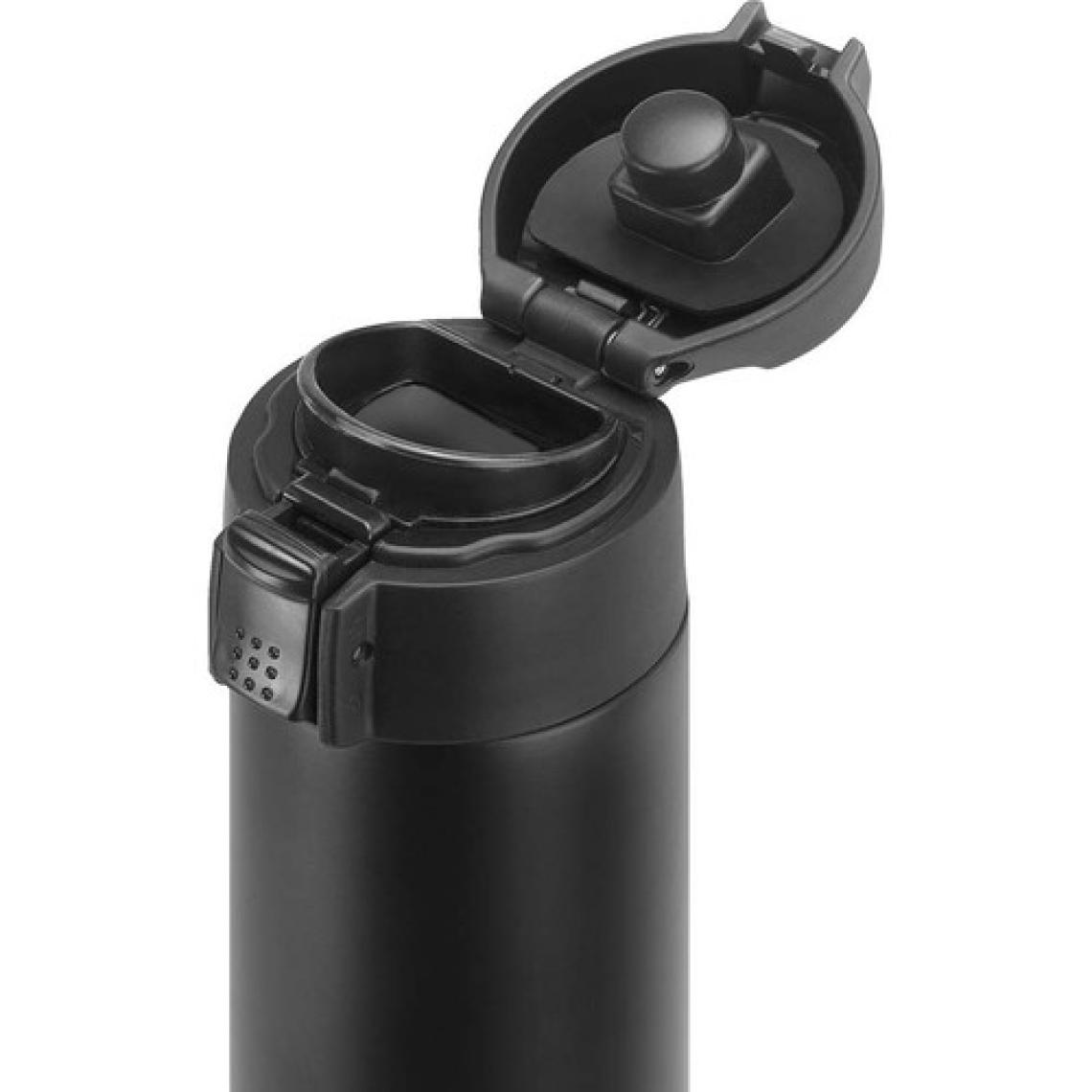 Zwilling 450 ml Çelik Siyah Seyahat Termosu – Sızdırmaz Kapaklı, İçecekleri Uzun Süre Sıcak veya Soğuk Tutar