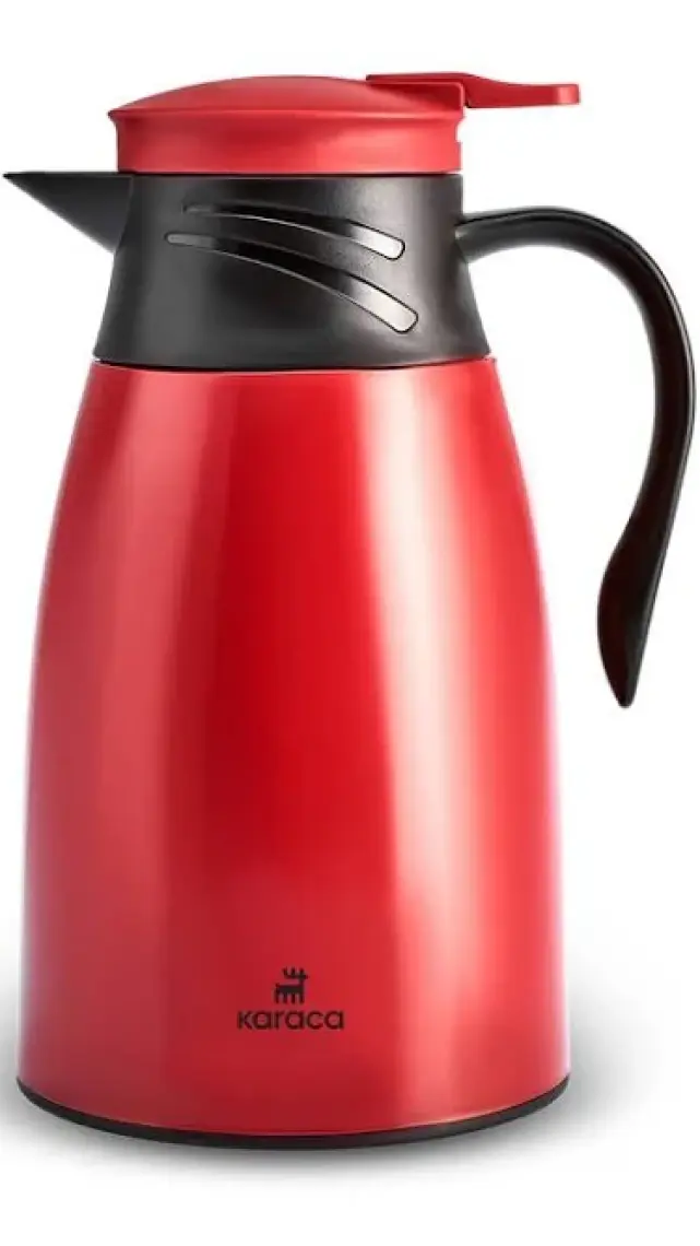Karaca Bella Sızdırmaz Termos 1 Litre Bordo
