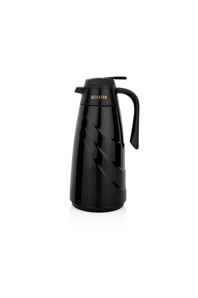 Schafer Kitchenhouse Mimoza Cam Termos Siyah 1,5 lt