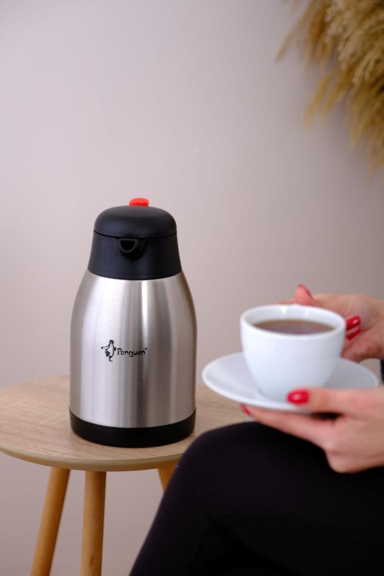 Penguen Termos Allev Penguen Model Çelik Termos 2 Lt