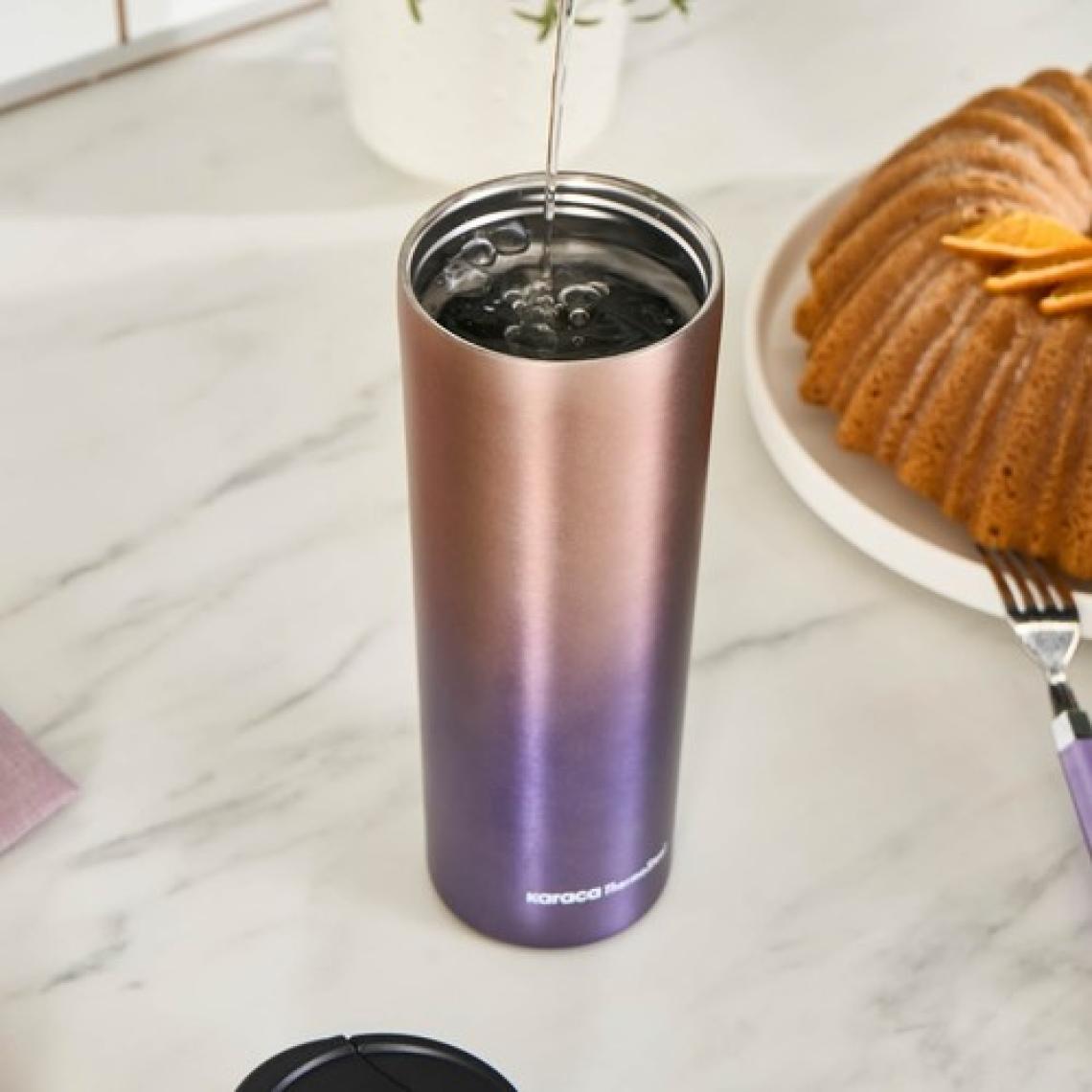 Karaca Violet New Çelik Sızdırmaz Termos 450 ml