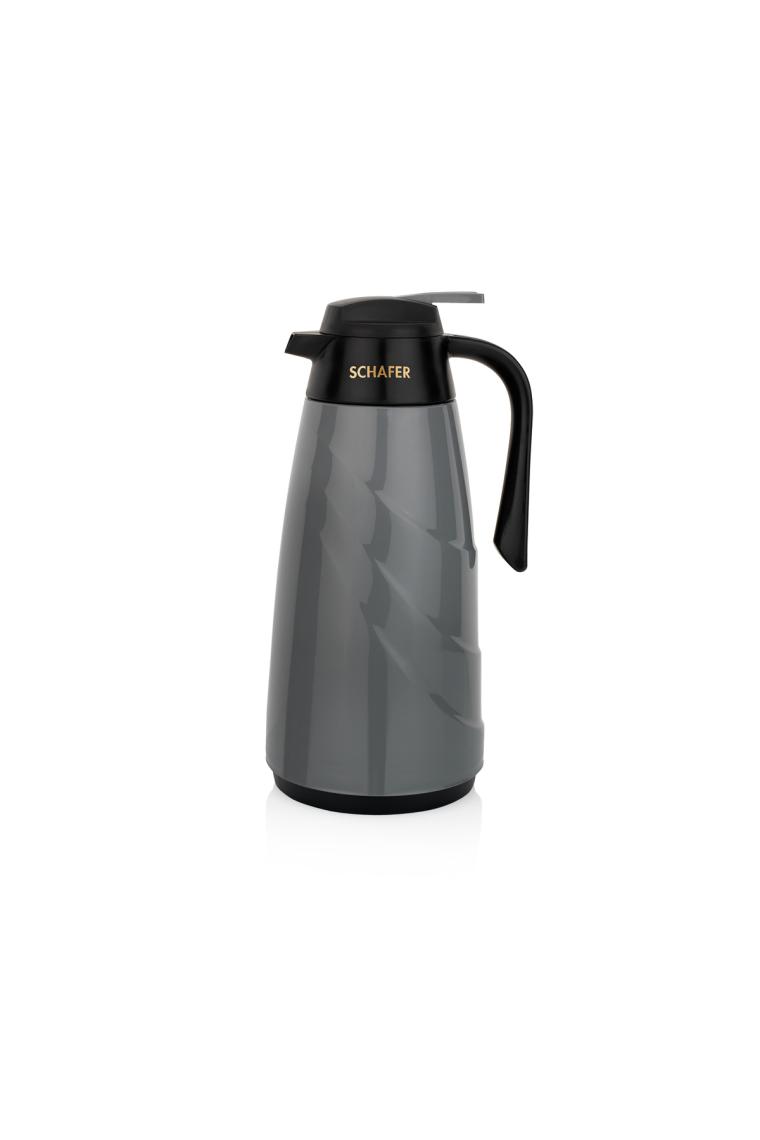 Schafer Kitchenhouse Mimoza 1,5 L Cam Termos-Kırmızı