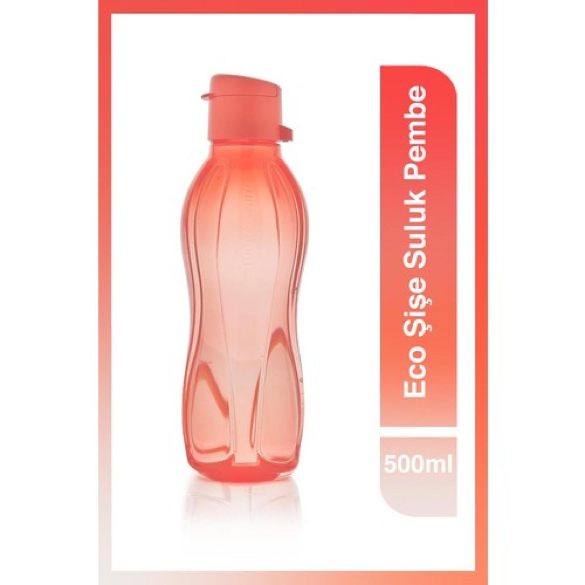 Tupperware Eco Şişe Suluk Kolay Kapak 500 ml Pembe