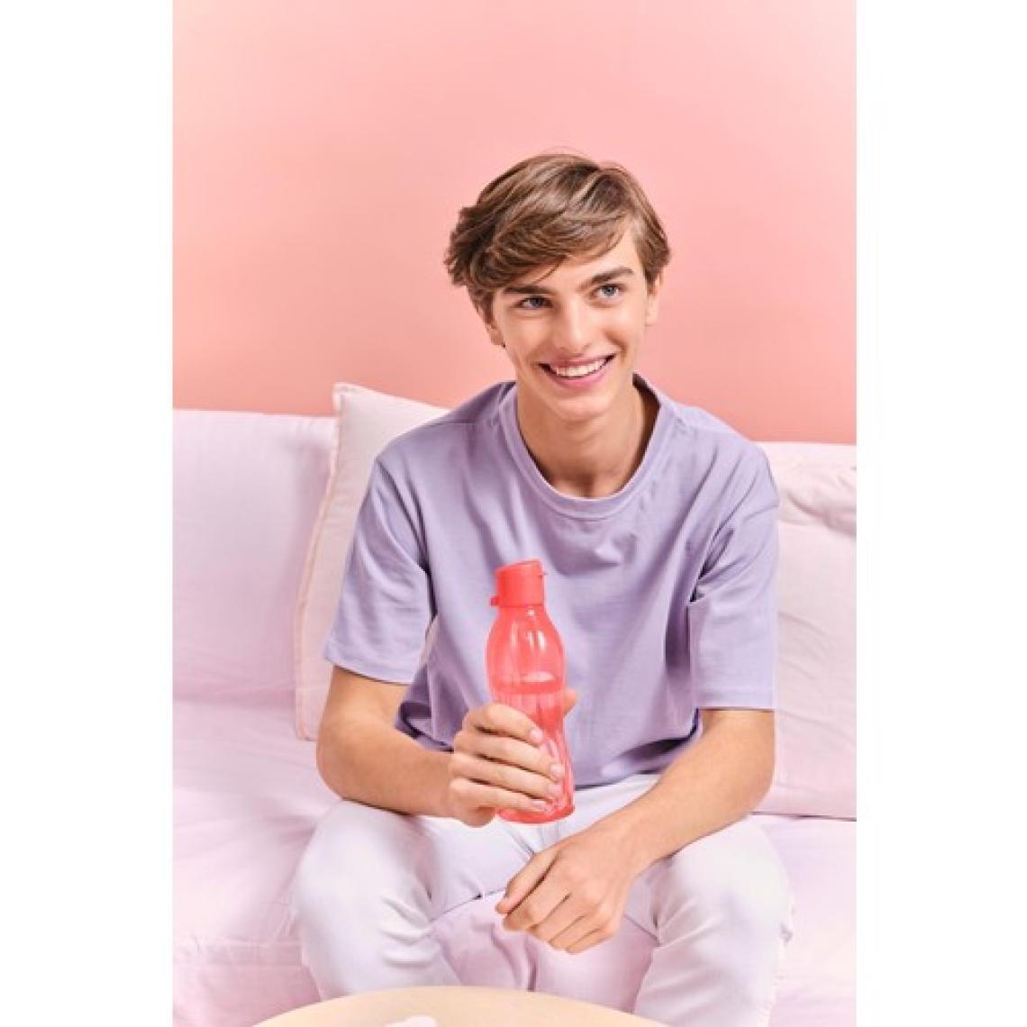 Tupperware Eco Şişe Suluk Kolay Kapak 500 ml Pembe