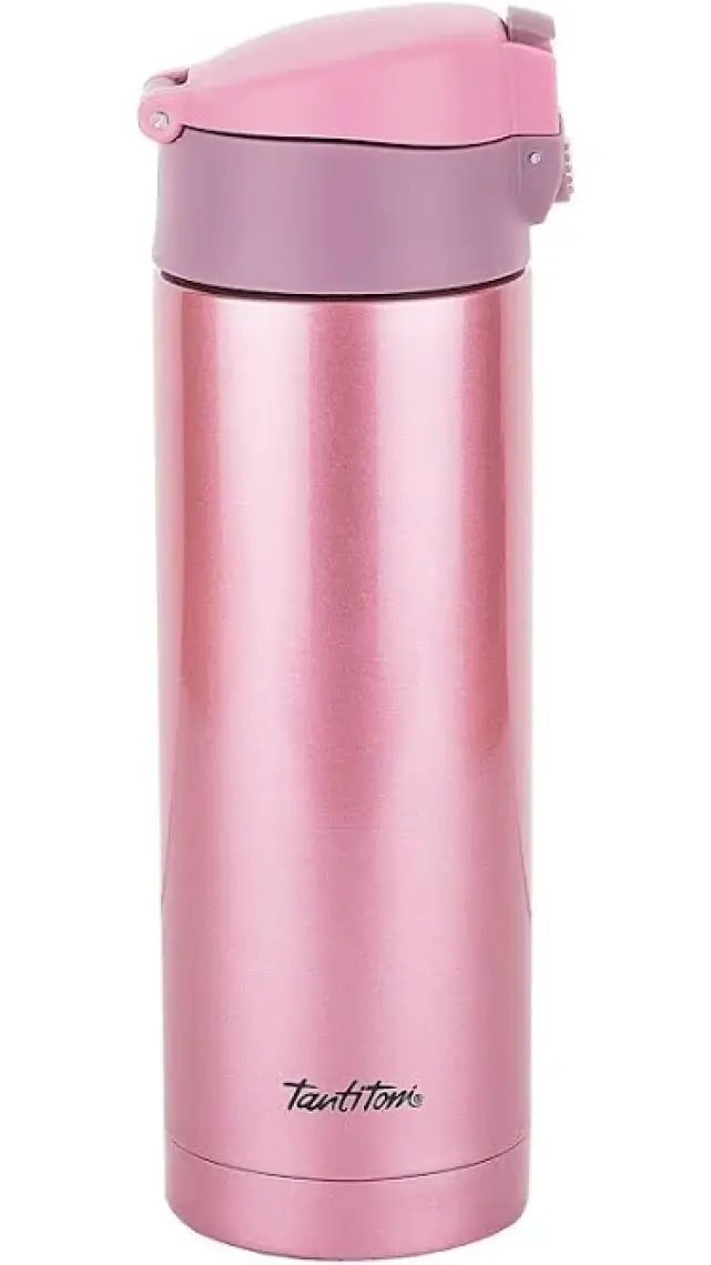 Tantitoni Pembe Paslanmaz Çelik Termos 350ML