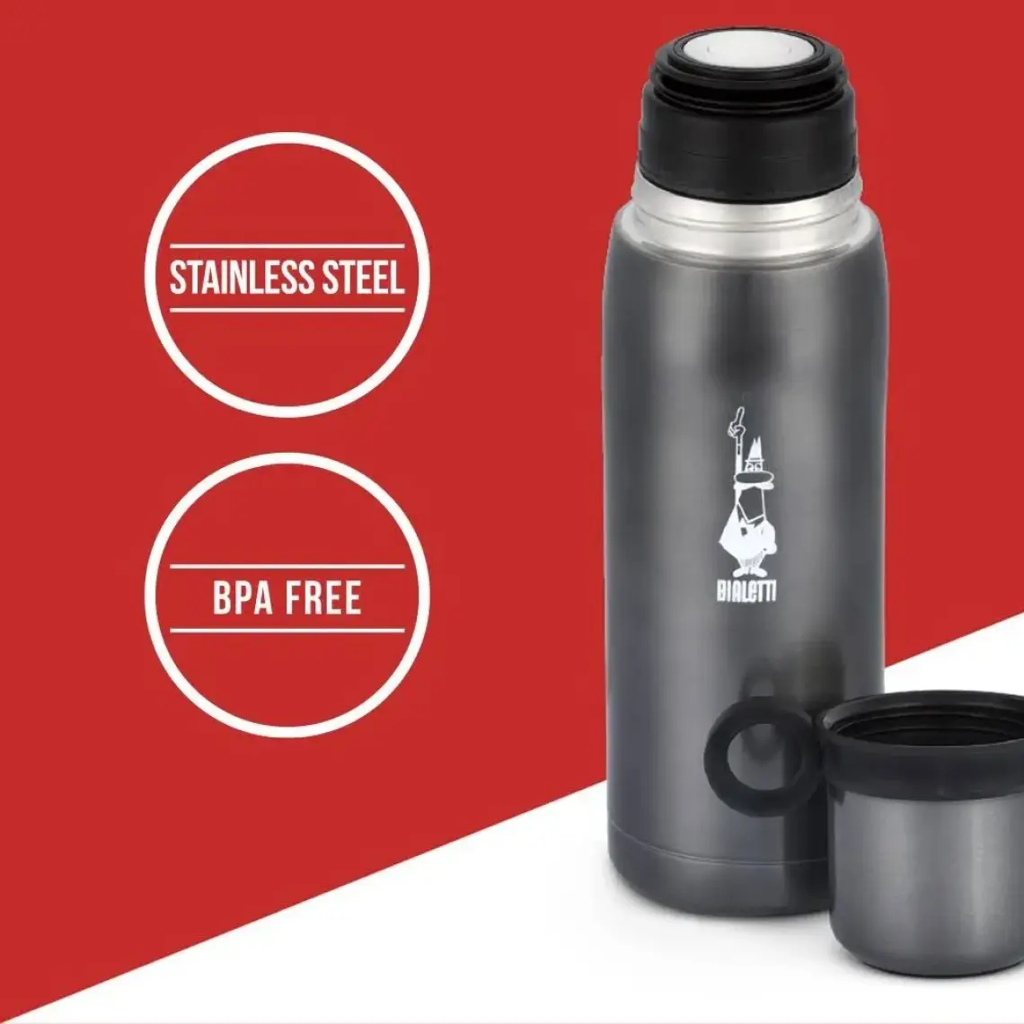 Bialetti Gri Termos 500 ml