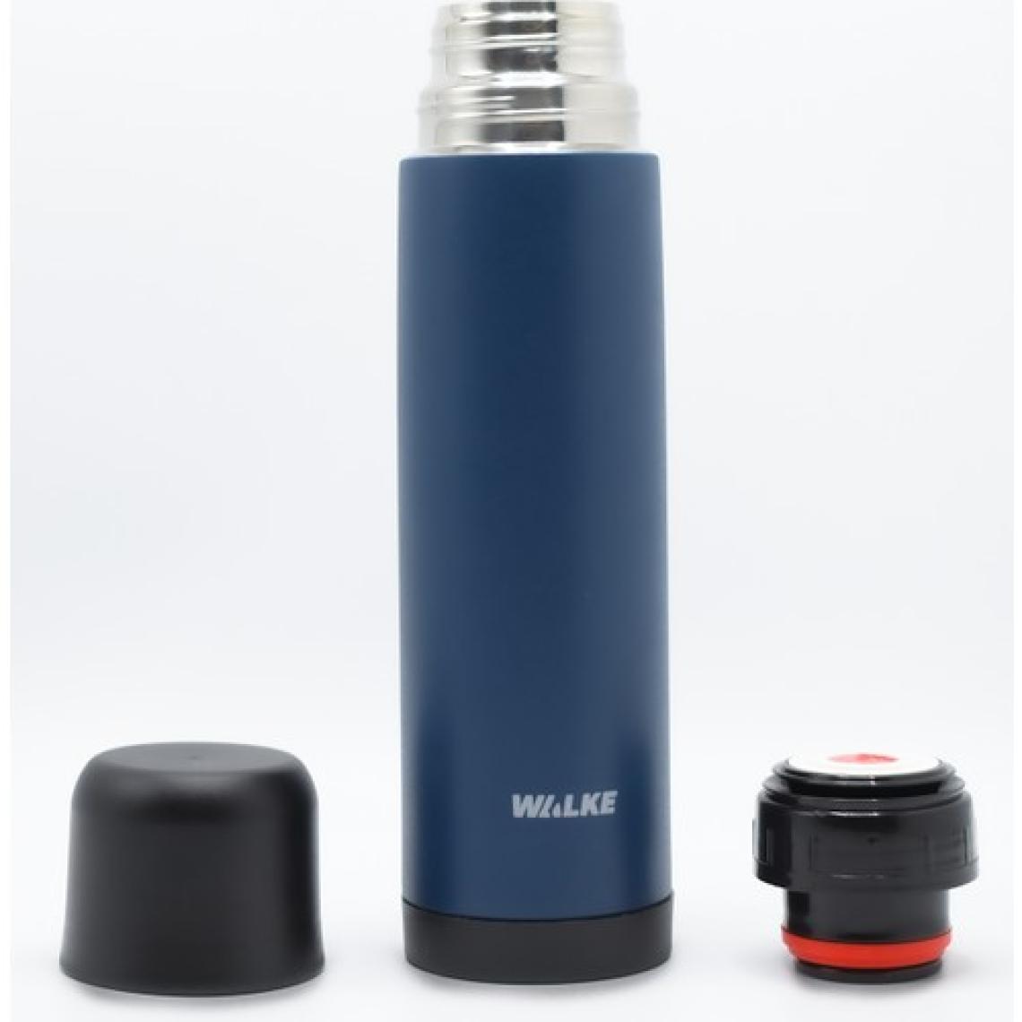 Walke Premium 750 ml Çift Katmanlı Paslanmaz Bardaklı Çelik Termos Lacivert