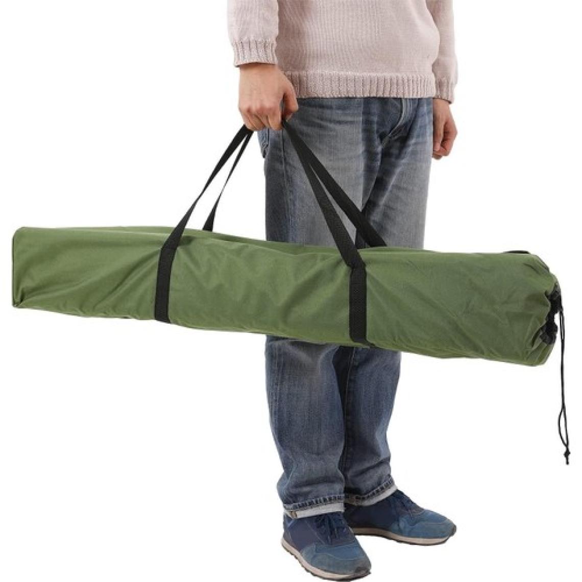 Songmics GCB25J Üniseks Yetişkin Kamp Yatağı, Kamp Yatağı, Tüv Rheinland Tarafından Test Edilmiştir, Maksimum Statik Yük Kapasitesi 260 Kg, 206 x 45 x 75 cm , Yeşil, 205 x 75 x 46 cm