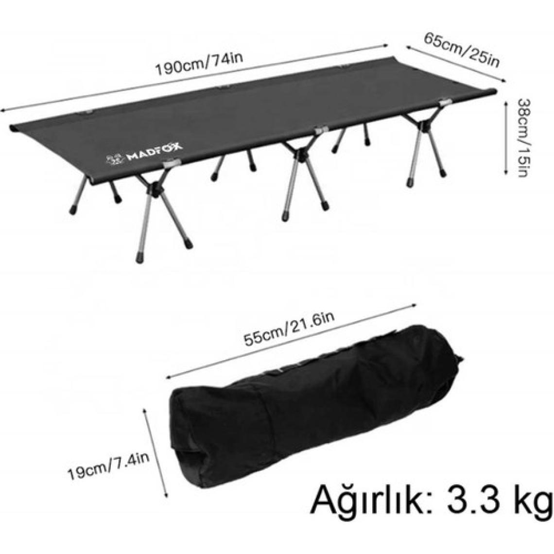 Madfox Avanger Katlanır Kamp Yatağı [ Kampet ]