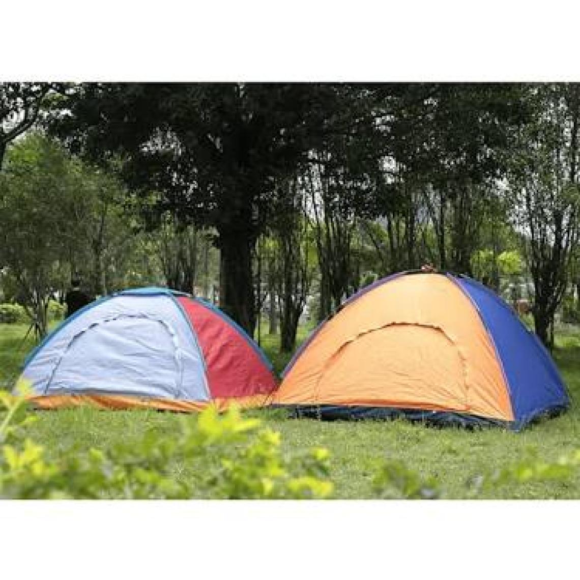 Onetick 4 Kişilik Renkli Dayanıklı Kamp Çadırı 200X200X135