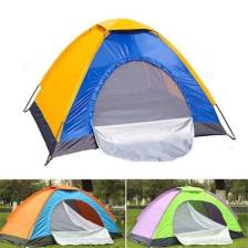 Onetick 4 Kişilik Renkli Dayanıklı Kamp Çadırı 200X200X135