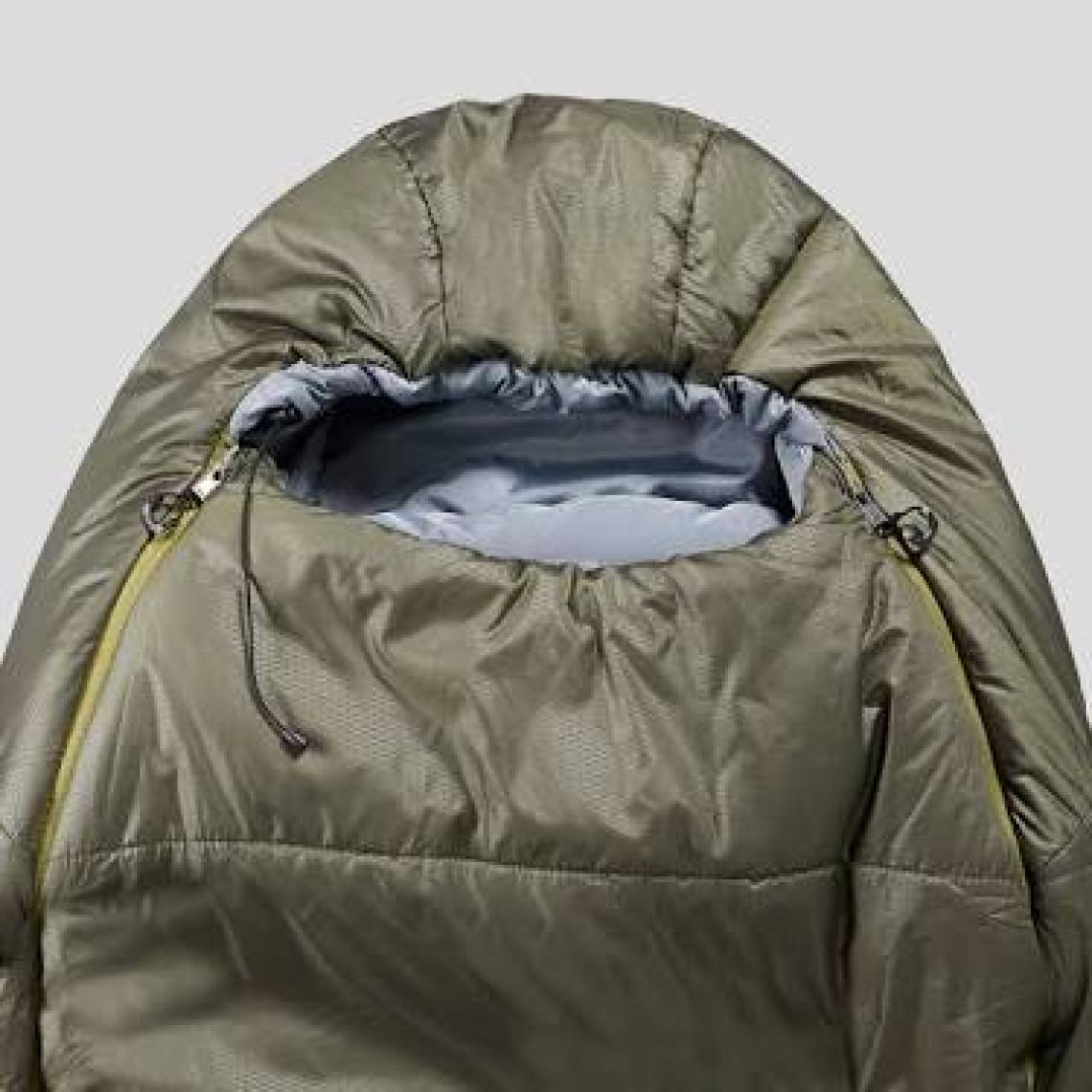 Decathlon Forclaz Outdoor Trekking Uyku Tulumu - Haki - Mt500 - 0°C Konfor