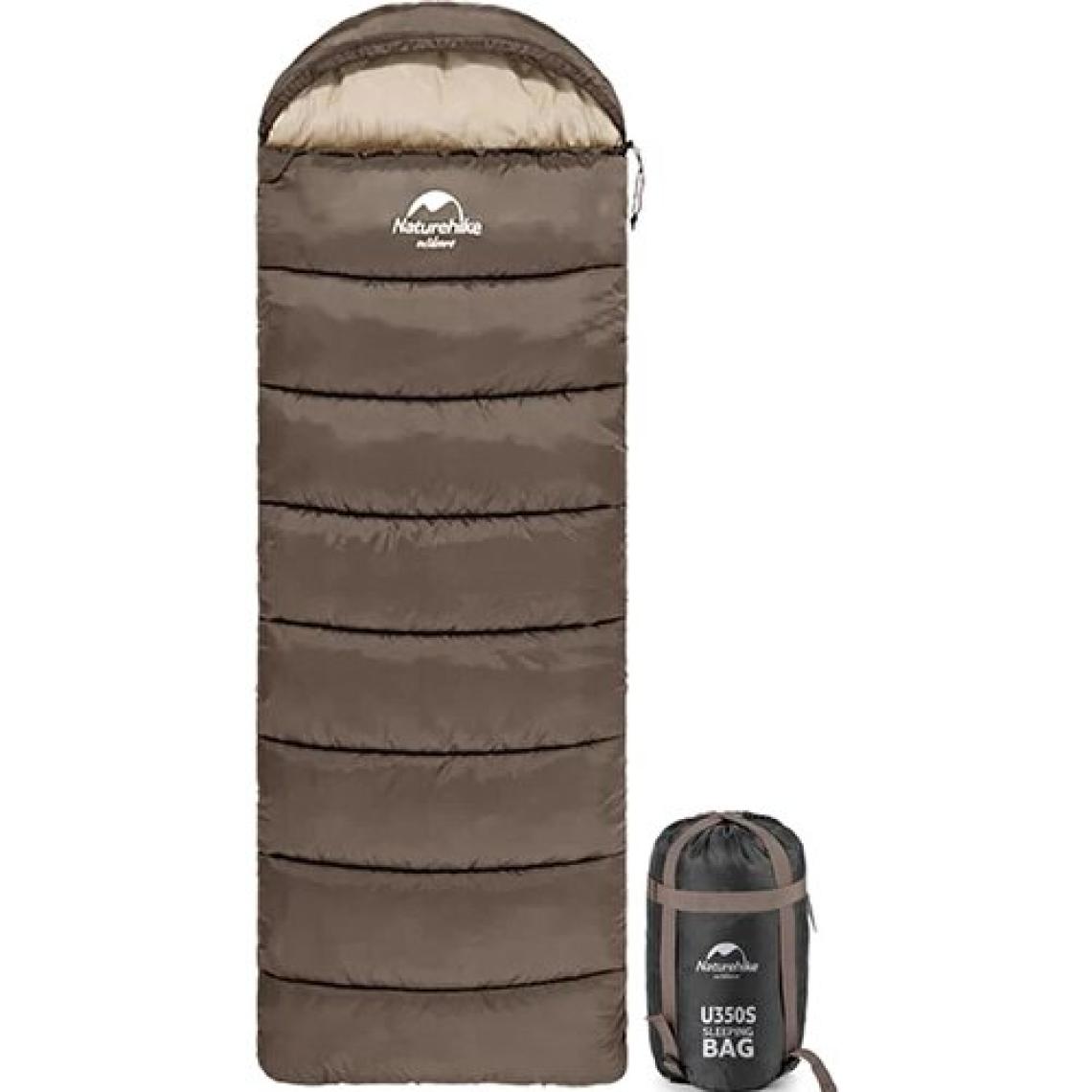 Naturehike U350 Zarf Tarzı Kapüşonlu -13°C Sol Fermuarlı Uyku Tulumu