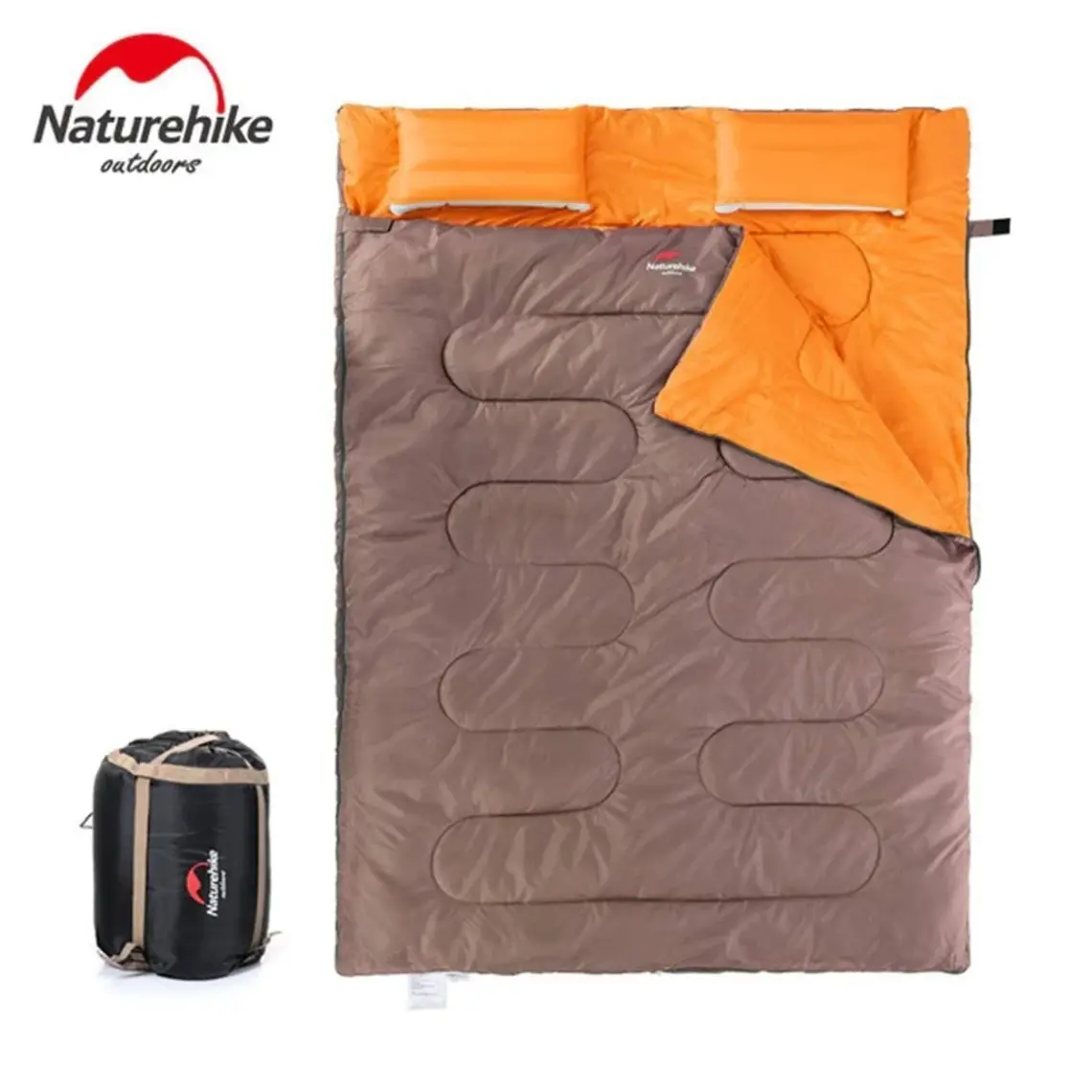 Naturehike Çift Kişilik Uyku Tulumu Mavi