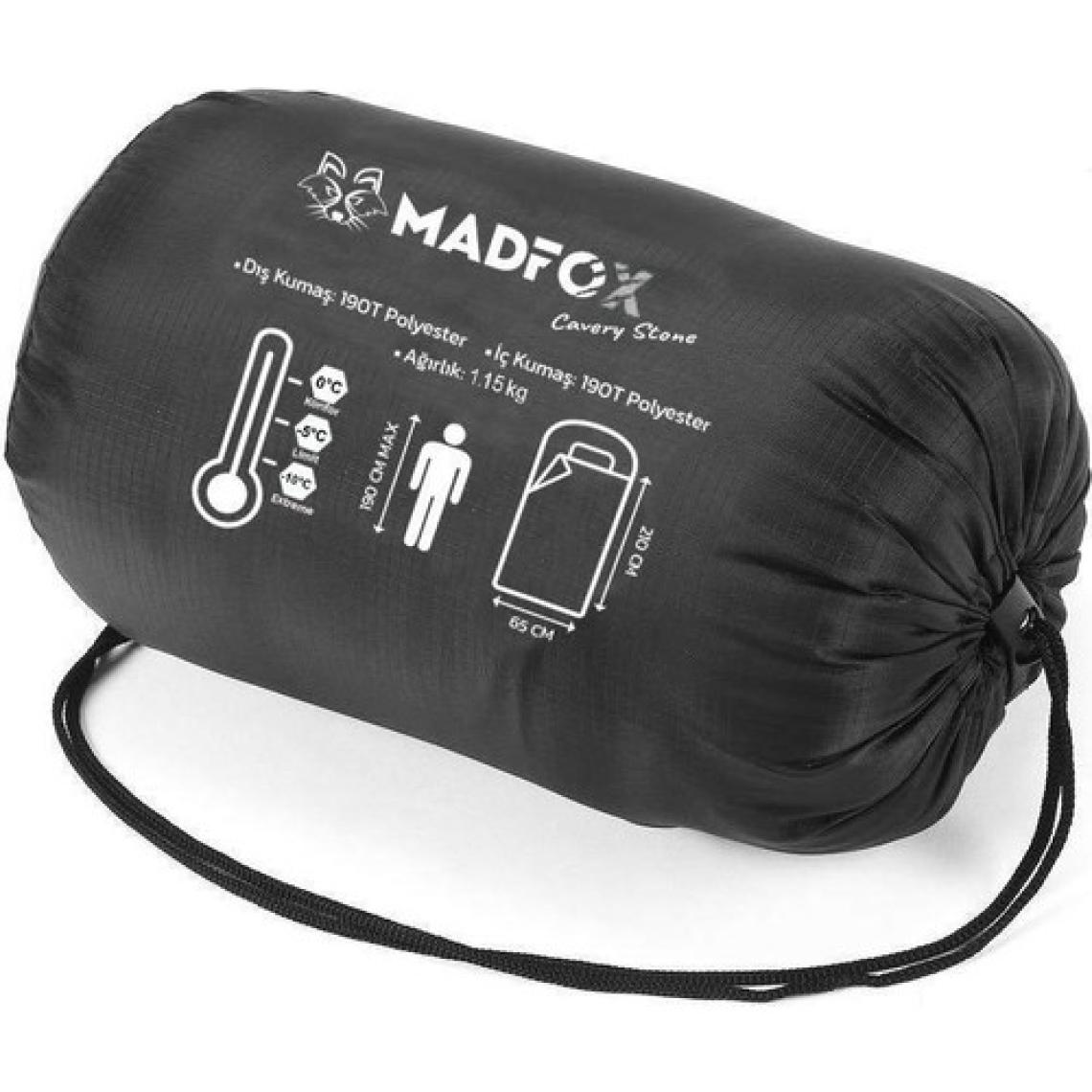 Madfox Cavery Stone -10°C Yeşil Uyku Tulumu