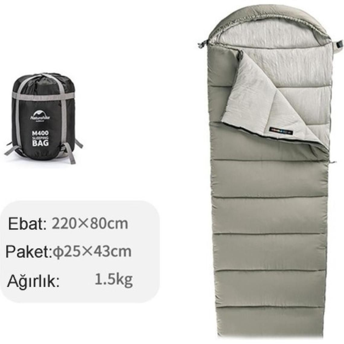 Naturehike M400 Pongee Pamuklu Uyku Tulumu -18°c