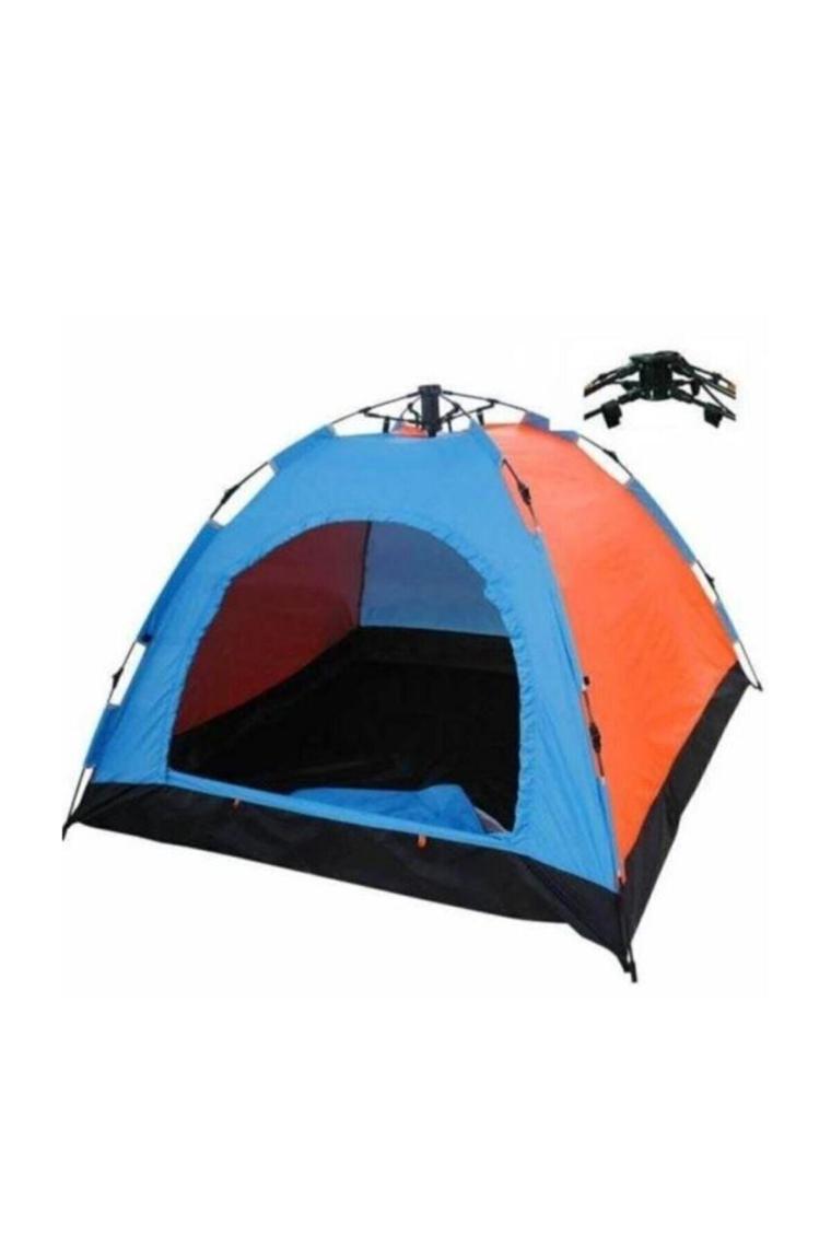 Onetick 6 Kişilik Renkli Dayanıklı Tam Otomatik Kamp Çadırı 220X250X165 Oneoto - 6