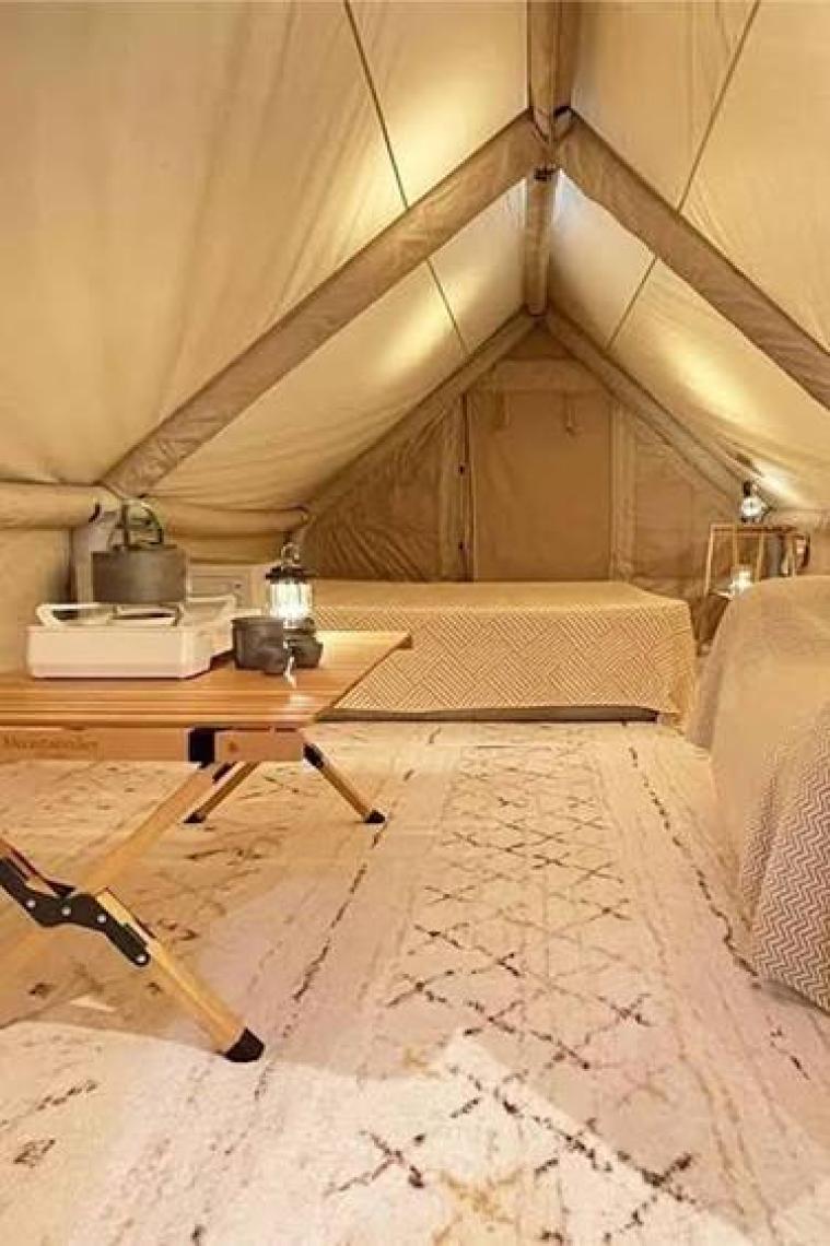Onetick 12 Kişilik 4 Mevsim Şişme Kamp Çadırı 300X400 12 M2 Yükseklik 210 cm