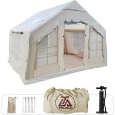 Campfit Tourus 4 Mevsim Şişme Kamp Çadırı 320X2500X220 cm 4-6 Kişilik Şişme Çadır 8 M2