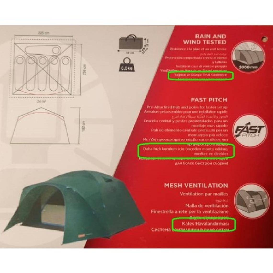Coleman® Skydome™ Deluxe6 - 6 Kişilik Çadır