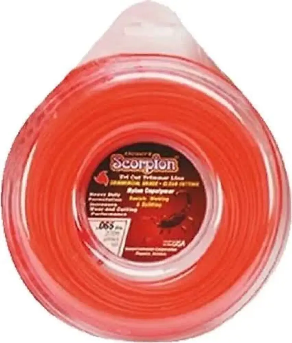 Scorpion Akrep Misina 3.3mm 41METRE Kırmızı 3 Köşe