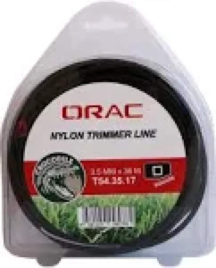 Orac Kare Siyah Tırpan Misinası 3,5 mm 36 M