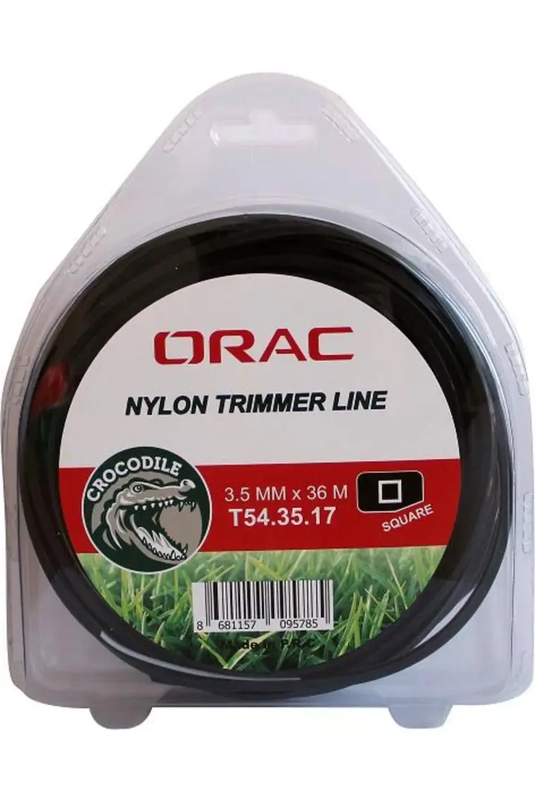 Orac Kare Siyah Tırpan Misinası 3,5 mm 36 M
