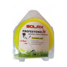 Solax Misina 4 mm 31 m Sarı Yuvarlak Misine Tırpan