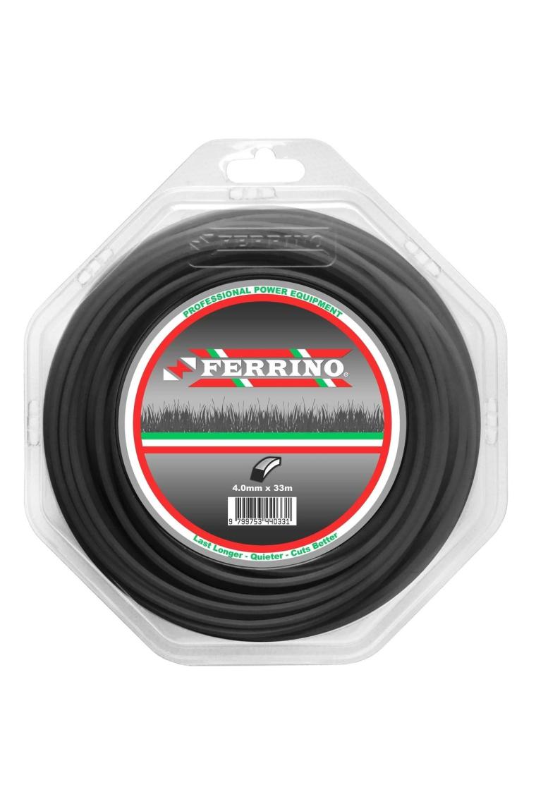 4 Köşe 4.00mm Siyah Motorlu Tırpan Misinası