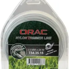 Orac Yuvarlak Telli Gri Tırpan Misinası 3,5 mm 24 M