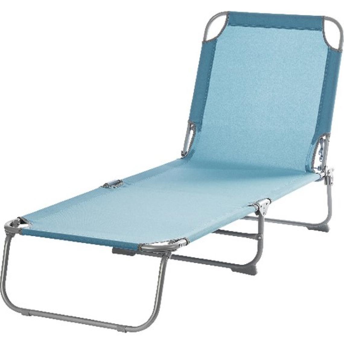 Rattan Diğer Goodhaustore Katlanabilir Şezlong Su Yeşili -Sahil,deniz,göl Şezlong