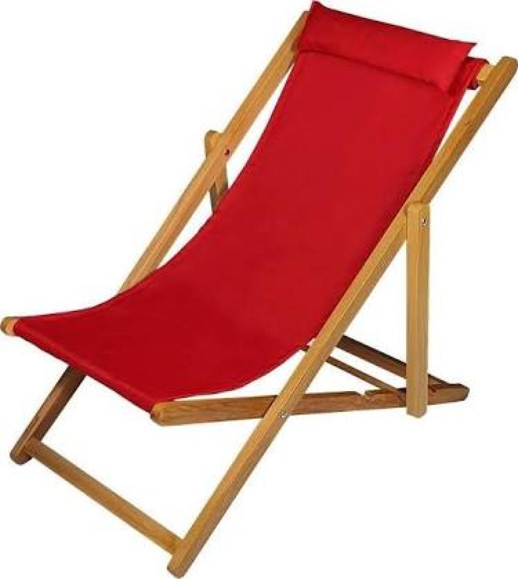 Bysay Ahşap Katlanabilir Taşınır Şezlong. Plaj, Bahçe, Teras, Balkon Şezlongu