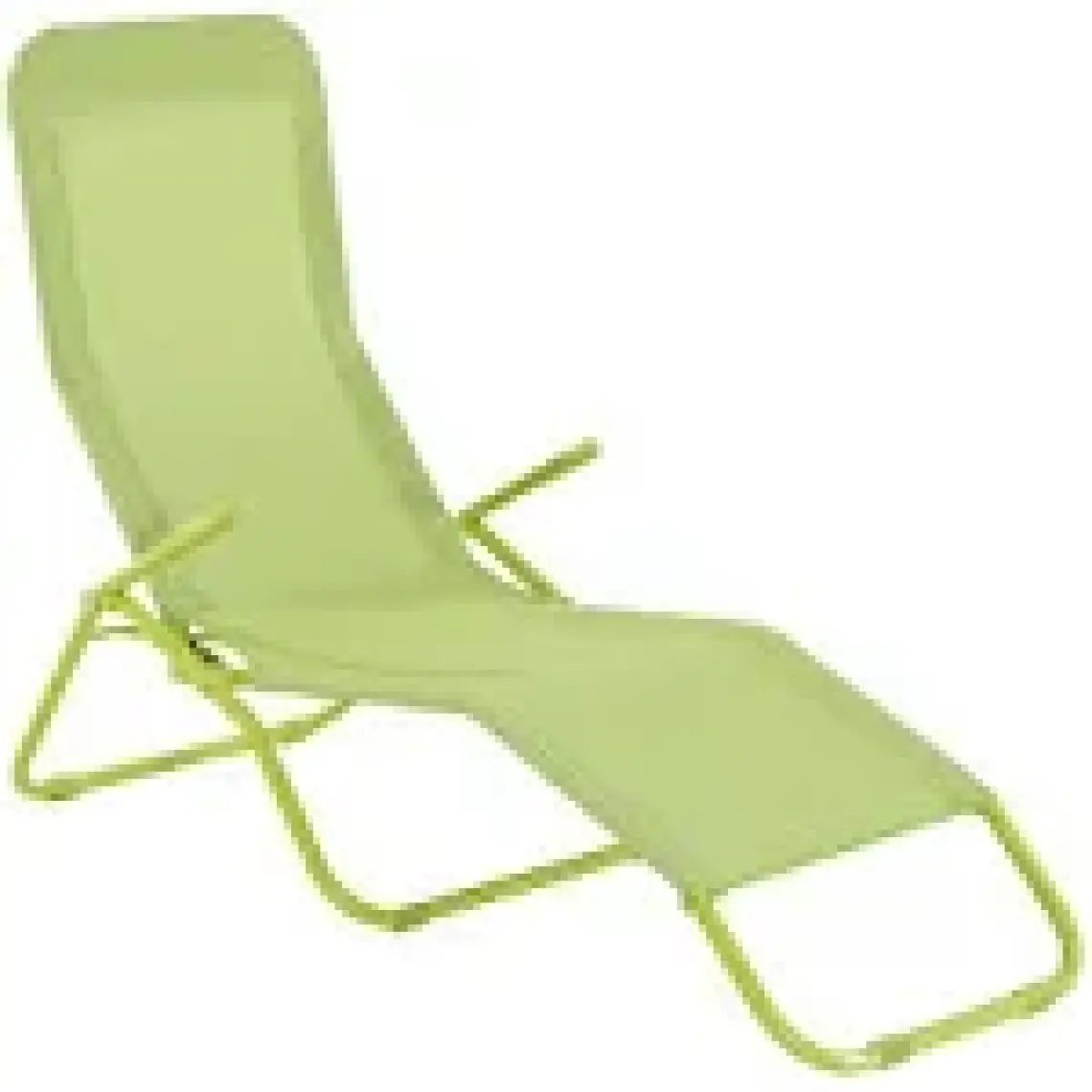 Sunfun Marissa Şezlong Yeşil - Ölçü: 136X61X102 cm - Katlanabilir Özelliğiyle Rahat Taşınır