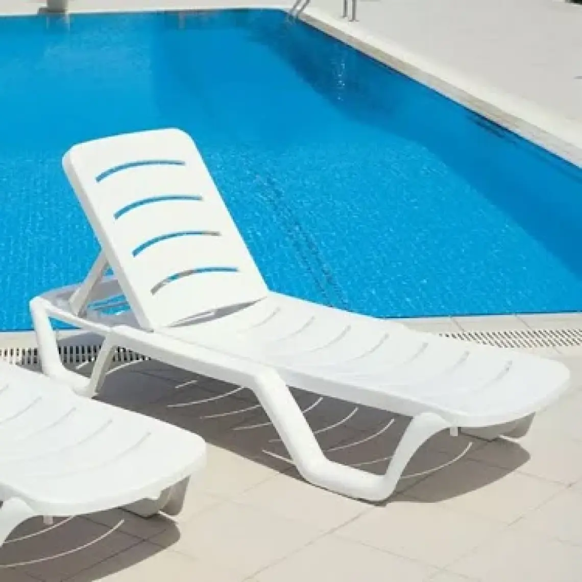 Siesta Bahama Şezlong - Beyaz