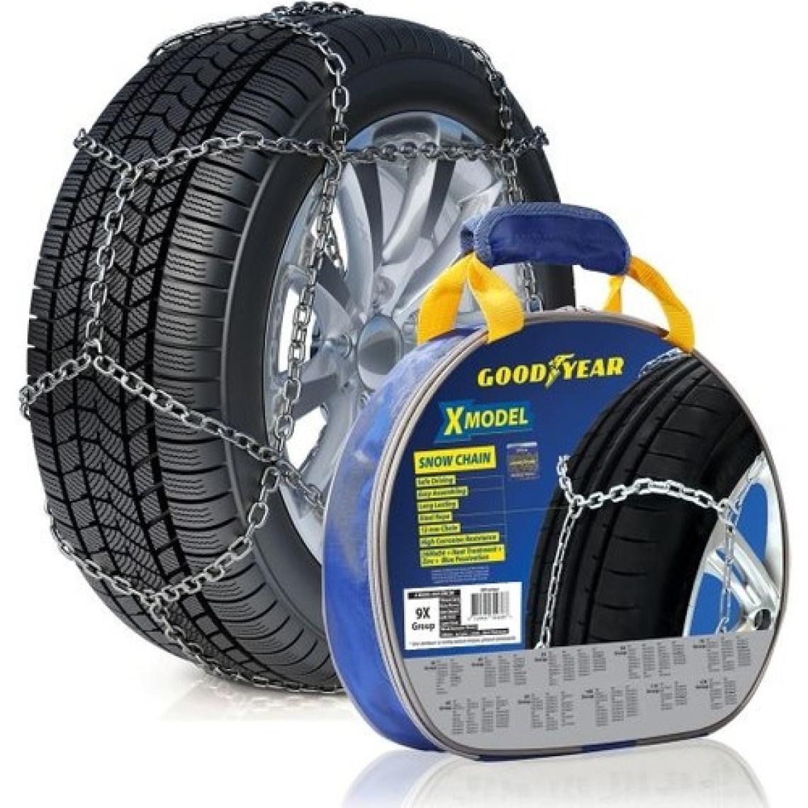 Goodyear Kar Zinciri Takmatik Ekstra Mukavemetli 9x 3,20 mm