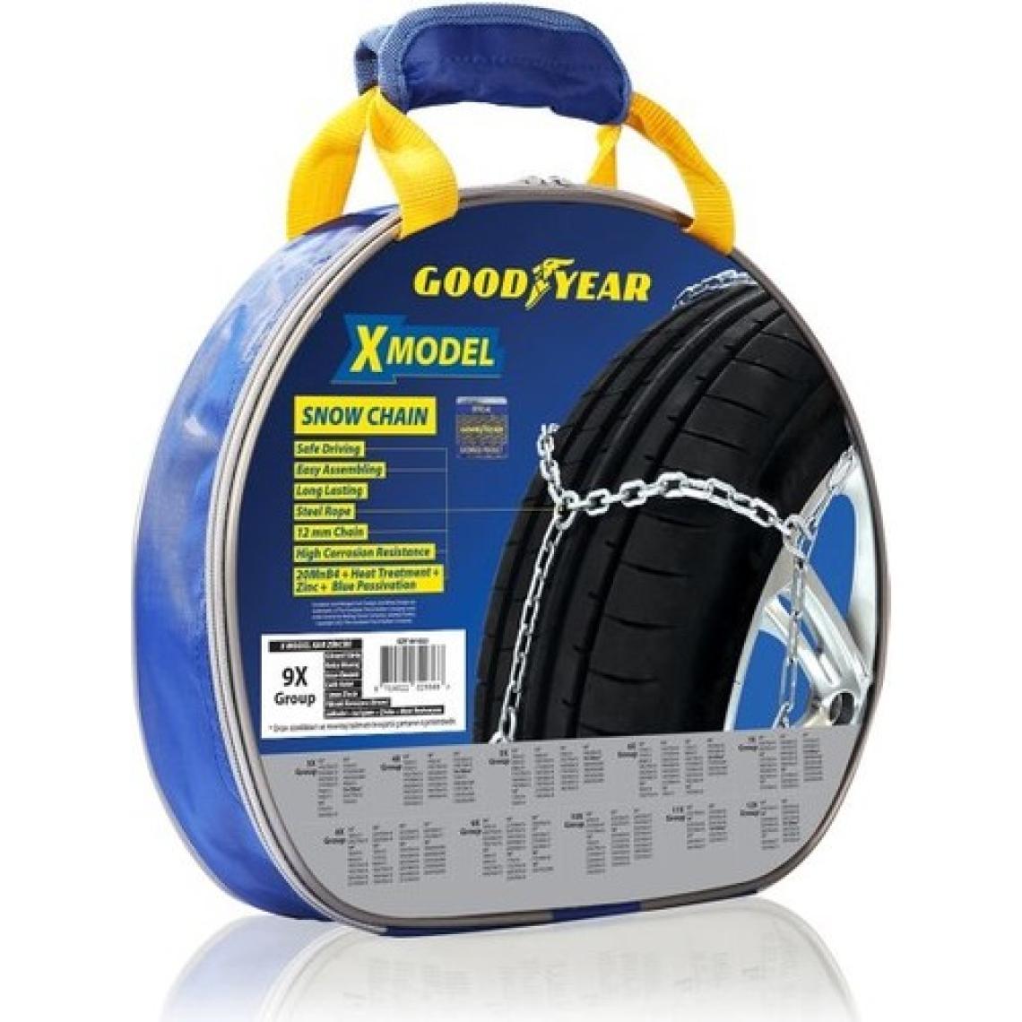 Goodyear Kar Zinciri Takmatik Ekstra Mukavemetli 9x 3,20 mm