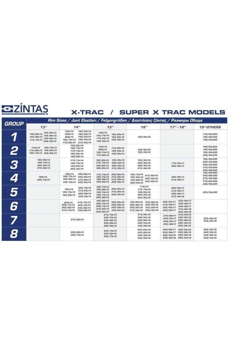Zintaş X-Trac Takmatik Kar - Patinaj Zinciri